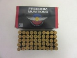 50 Rounds FREEDOM MUNITIONS .38SPL 125 GR HP