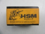 HSM 357 Magnum 125 GR Jacketed HP Sealed Box