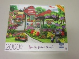 GAZEBO GARDEN SHOP By Nancy Wernersbach 2000 Piece Puzzle 32