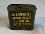 Vintage military 7 1/2 Shot, 3