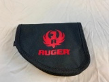 Ruger Zippered Nylon Pistol Soft Case Bag Pouch