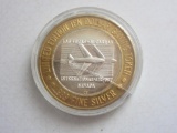 .999 Silver Las Vegas McCarran Airport Gaming Token