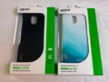 Lot of 2 NOKIA 3.1 C Cricket Wireless phone cases NEW