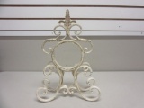 White Metal Standing Picture Frame 17