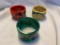 Lot of 3 Colorful Bangle Bracelets