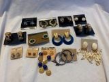 Lot of 13 Misc. Clip-On and Pierced Earrings