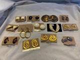 Lot of 13 Misc. Clip-On Earrings