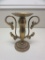Decorative Brass Candle Holder 9.25