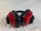 Silencio Hearing Protection Red Adjustable Plastic Ear Muff Headset
