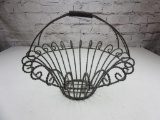 Black Metal Wire Decorative Basket 13