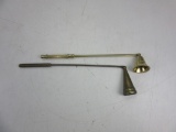 Pair of Brass Candle Snuffers