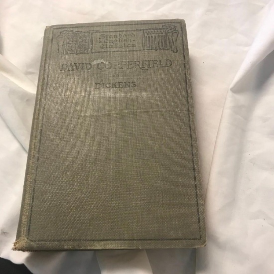 1910 Vintage Copy of "David Copperfield" by Charles Dickens Hardcover