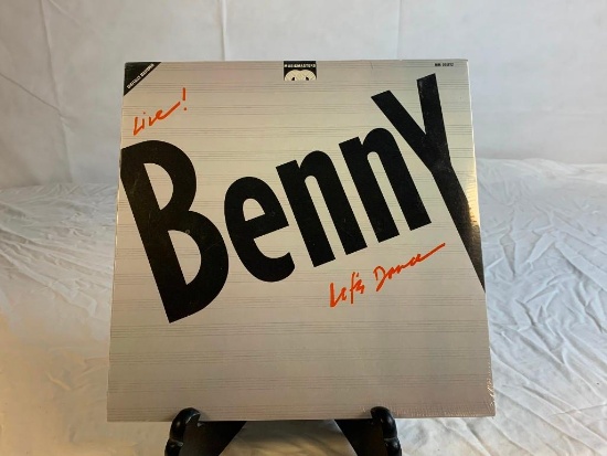BENNY GOODMAN Benny Live: Let's Dance LP Album Record 1986 NEW SEALED