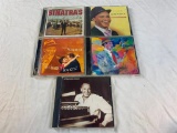 FRANK SINATRA Lot of 5 CDS. Swingin Session, Duets, Ol Blue Eyes is Back, Swingin Lovers and Capitol