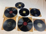 Lot of 7 Vintage 78 RPM Records