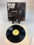 COUNT BASIE Basie Live LP Record Album