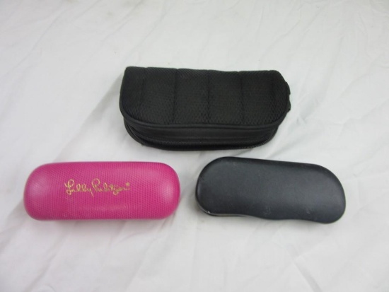 Lot of 3 Glasses Cases