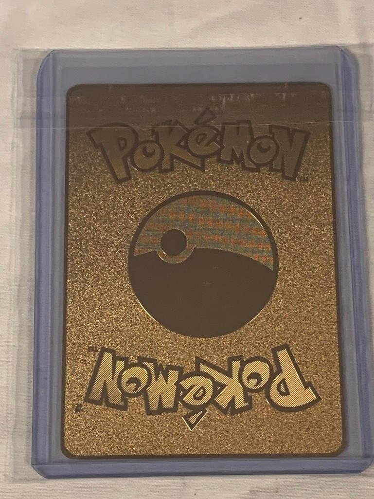 Pokemon ARTICUNO GX Gold Metal Card 