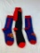 SUPERMAN Lot of 3 Pairs of Socks NEW