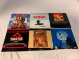Lot of 6 Vintage Laserdisc Movies-ET, Fargo, Gone With The Wind, Tommy Boy, Jurassic Park