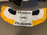 Original Horse Racetrack Pimlico Race Course Cloth Banner PIMLICO PREAKNESS