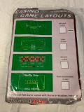 Blackjack Felt Game Table Layout 36x72 NEW