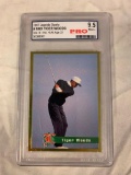 Tiger Woods 1997 legends sports Trading Card Graded 9.5 MINT+