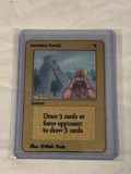 MAGIC THE GATHERING Ancestral Recall Limited Edition Gold Metal Card