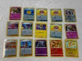 Lot of 15 RARE Pokemon Holo or Reverse Trading Cards