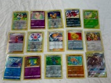 Lot of 15 RARE Pokemon Holo or Reverse Trading Cards