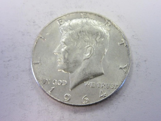 1964 .90 Silver Kennedy Half Dollar