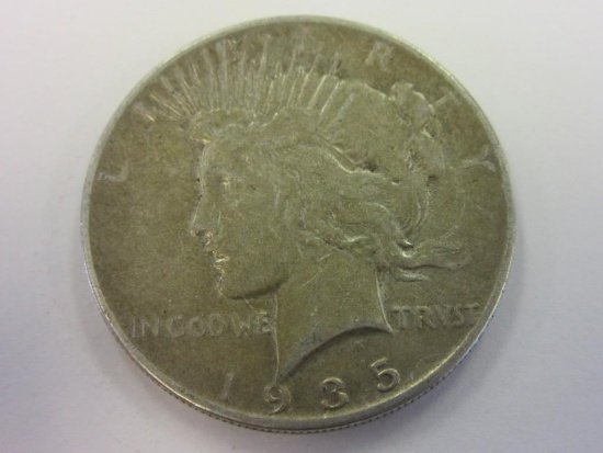 1935 .90 Silver Peace Dollar