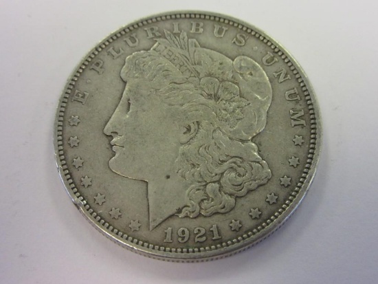 1921-D .90 Silver Morgan Dollar