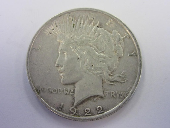 1922 .90 Silver Peace Dollar