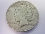 1924-S .90 Silver Peace Dollar