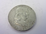 1961-D .90 Silver Franklin Half Dollar