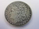 1884 .90 Silver Morgan Dollar