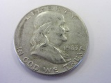 1963-D .90 Silver Franklin Half Dollar