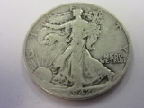 1942 .90 Silver Walking Liberty Half Dollar