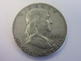 1962 .90 Silver Franklin Half Dollar