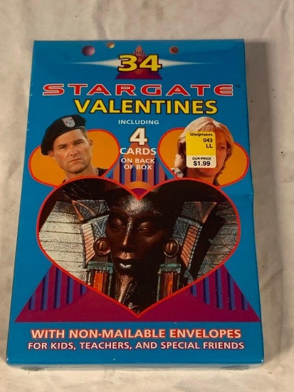 1994 STARGATE Valentines Cards NEW SEALED in box RARE