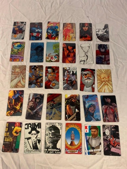 Lot of 30 Pop Culture Magnets NEW