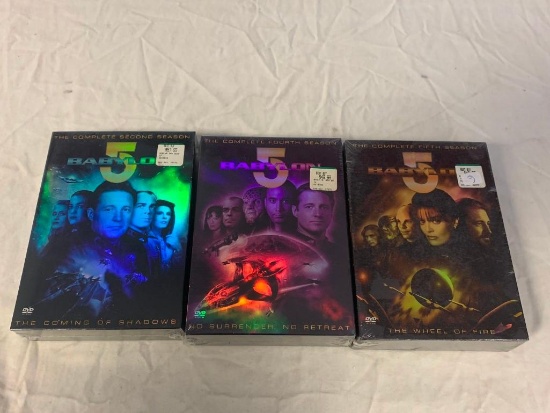 BABYLON 5 Complete Second, Fourth and Fifth Season DVD Sets NEW SEALED