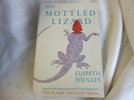 "the Mottled Lizard" Written by Elspeth Huxley Hardcover