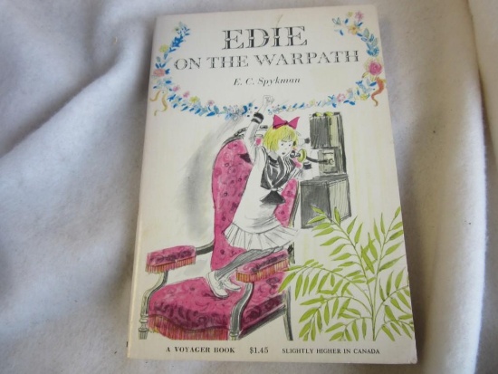 1966 "Edie on the Warpath" Written by E.C. Spykman Paperback