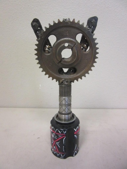 Decorative Gear/Chain Trophy or Decor 12.5" Tall