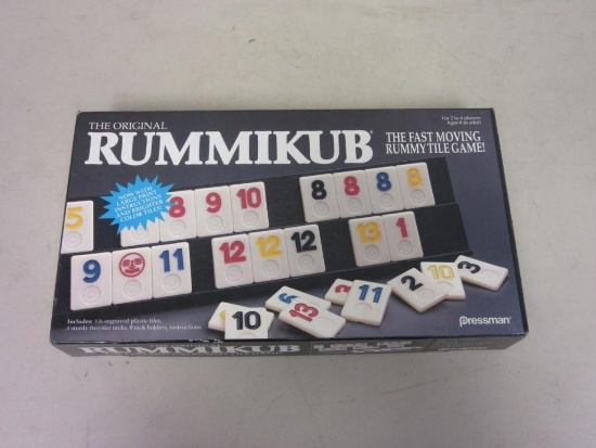 Pressman RUMMIKUB Board Game Full Set