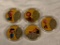 Lot of 5 PEANUTS Limited Edition Tokens Coins Charlie Brown
