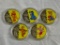 Set of 5 WINNIE THE POOH Limited Edition Tokens Coins