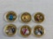 Lot of 6 QUEEN ELIZABETH II Limited Edition Tokens Coins